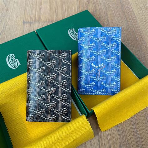 goyard wallet men price|goyard card holder price 2023.